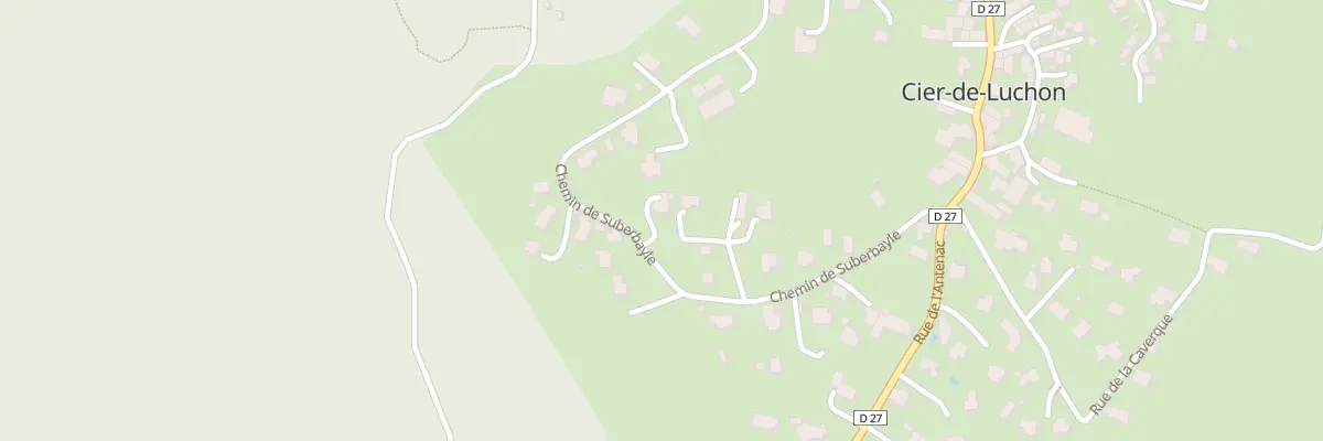 Plan du 130 Moles à Cier-de-Luchon