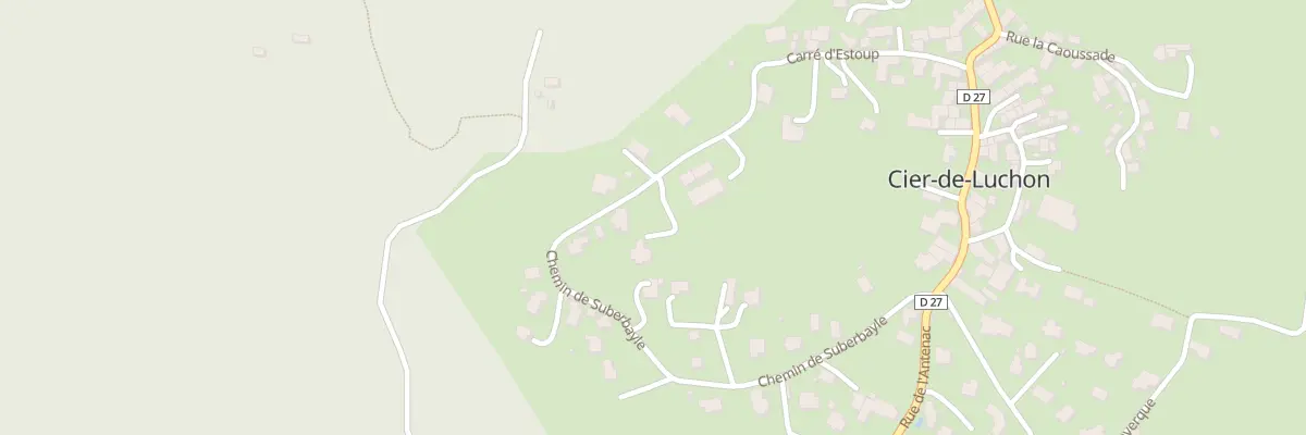 Plan du 3 Moles à Cier-de-Luchon