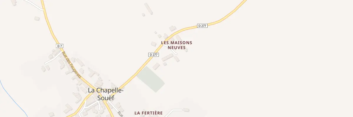 Plan du 8 Les Maisons Neuves à La Chapelle-Souëf