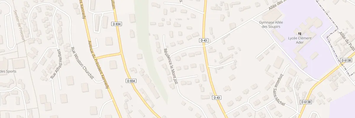 Plan du 37 Res le Mont Joli à Bernay