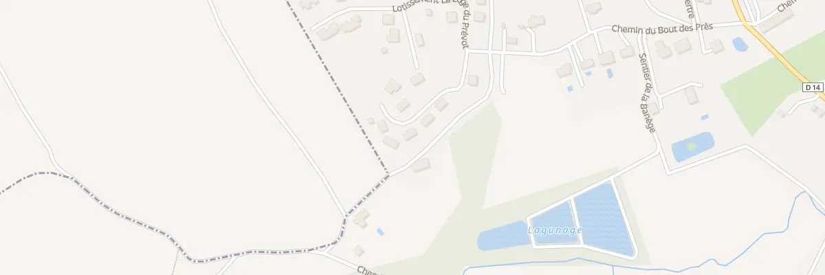 Plan du 4 Lot La Loge du Prévot à Issigeac