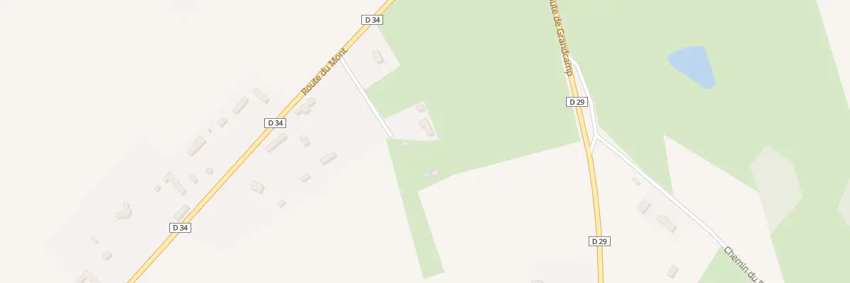 Plan du 291 Rte du Mont à Trouville-Alliquerville