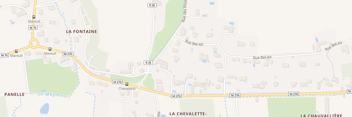 Plan du 39 Rue des Pivottières à Fondettes