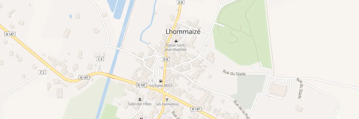 Plan du 3B Rue du Stade à Lhommaizé