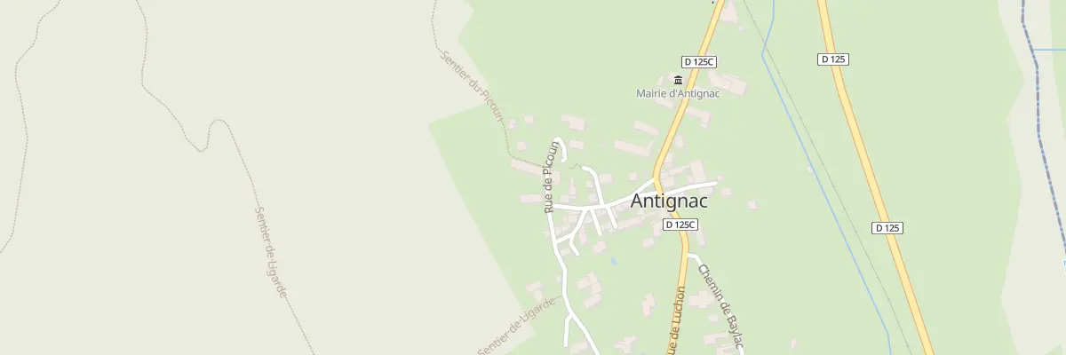 Plan du 9003 Che de Picoun à Antignac
