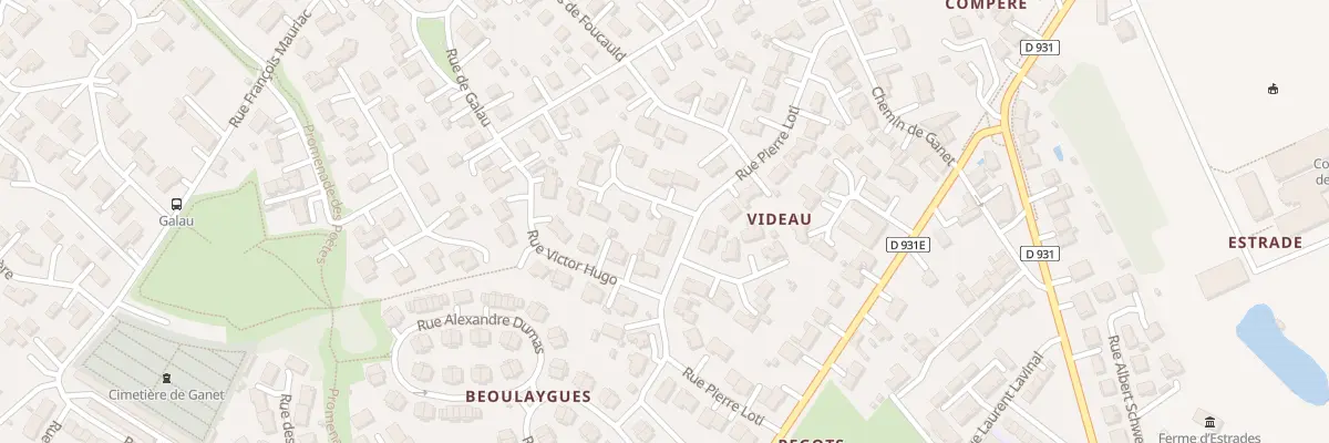 Plan du 25 Rue Pierre Loti au Passage