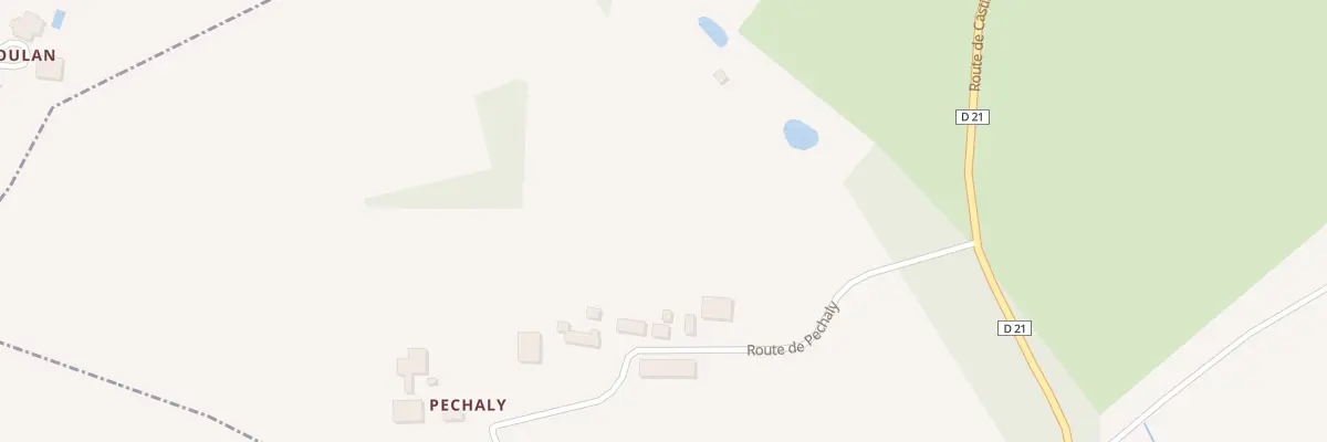Plan du 7 Pechaly à Monmarvès