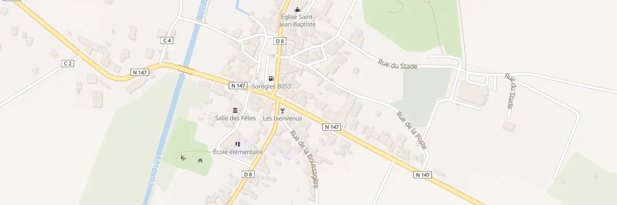 Plan du 9 Rte de Limoges à Lhommaizé