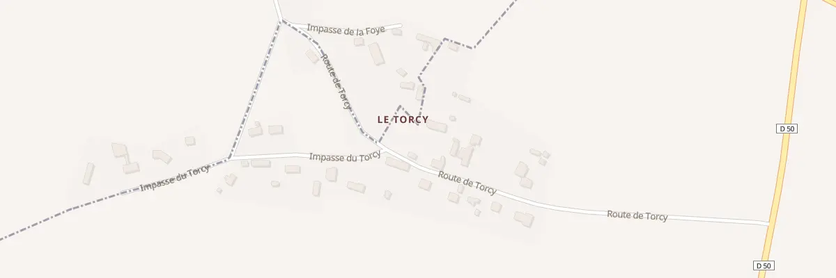 Plan du 358 Rte de Torcy à Beuzeville-la-Guérard