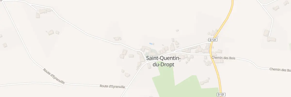 Plan du 23 Le Bourg Nord à Saint-Quentin-du-Dropt
