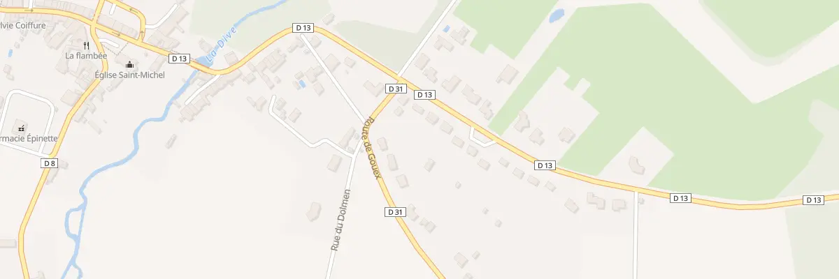 Plan du 30 Rte de Lussac les Chateaux à Verrières
