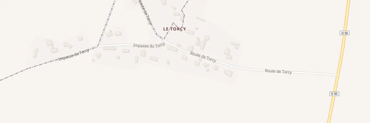 Plan du 386 Rte de Torcy à Beuzeville-la-Guérard