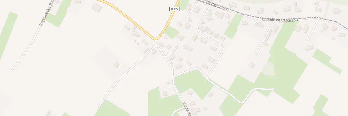 Plan du 26 Rte de Loures à Izaourt