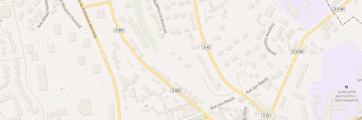 Plan du 19 Res le Mont Joli à Bernay