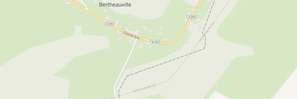 Plan du 1001 Grande Rue à Bertheauville
