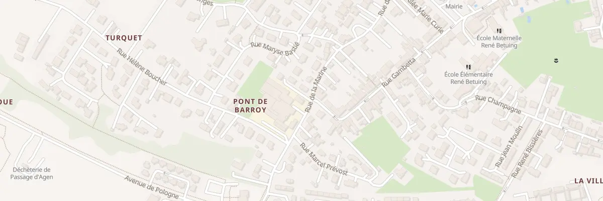 Plan du 66 Rue de la Marine au Passage