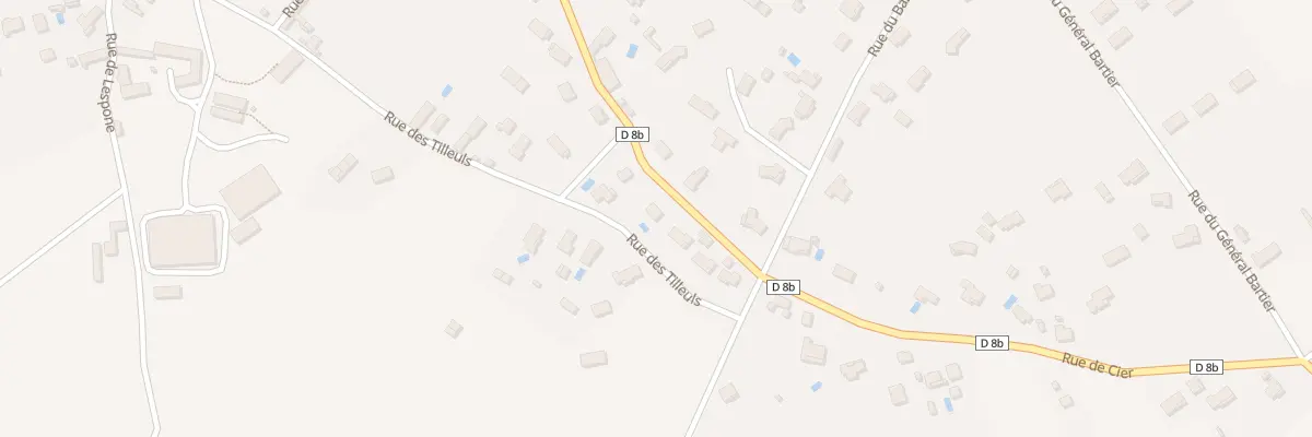 Plan du 17 Rue des Tilleuls à Huos