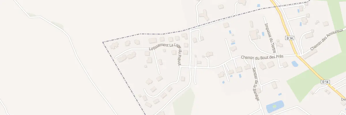 Plan du 17 Lot La Loge du Prévot à Issigeac