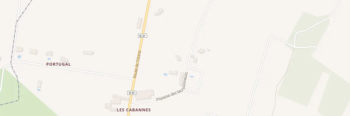 Plan du 333 Imp des Moissonneurs à Saint-Aubin-de-Lanquais