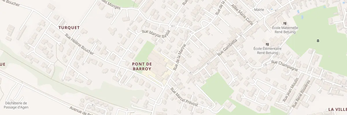 Plan du 64 Rue de la Marine au Passage