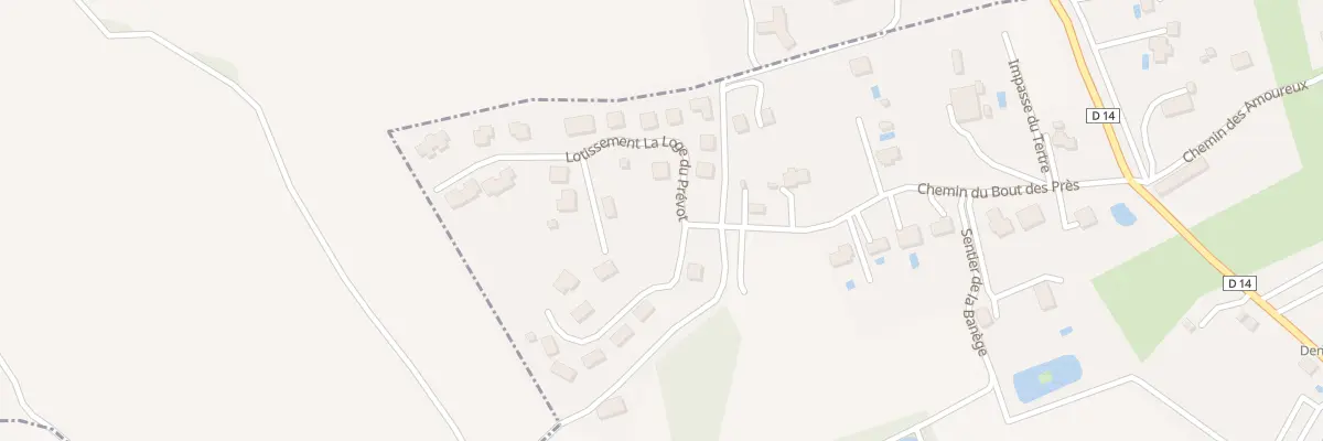 Plan du 16 Lot La Loge du Prévot à Issigeac