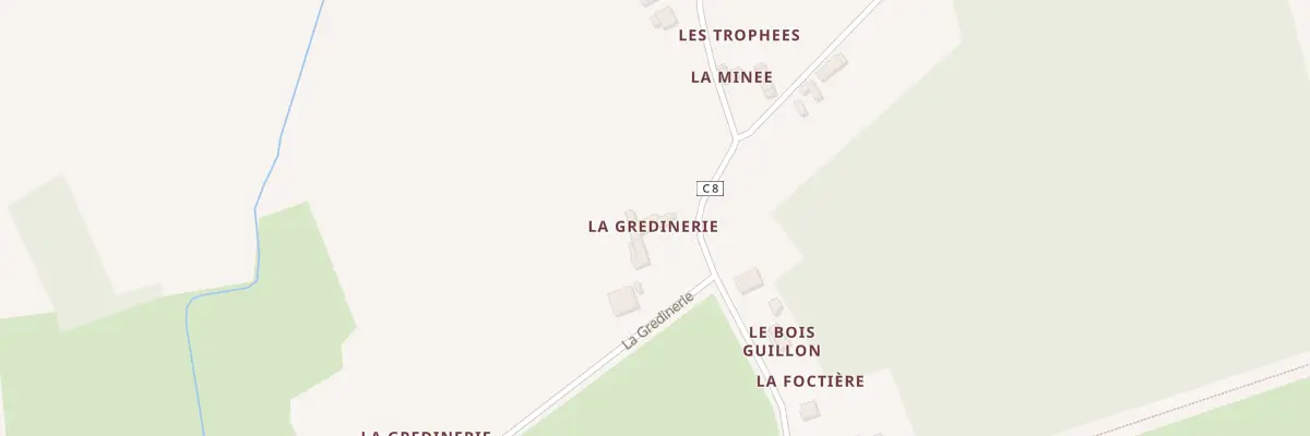 Plan du 2 La Gredinerie à Loir en Vallée