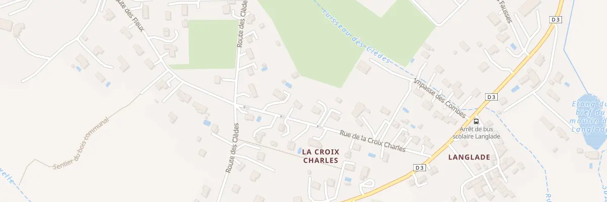 Plan du 18 Rue de la Croix Charles à Annesse-et-Beaulieu