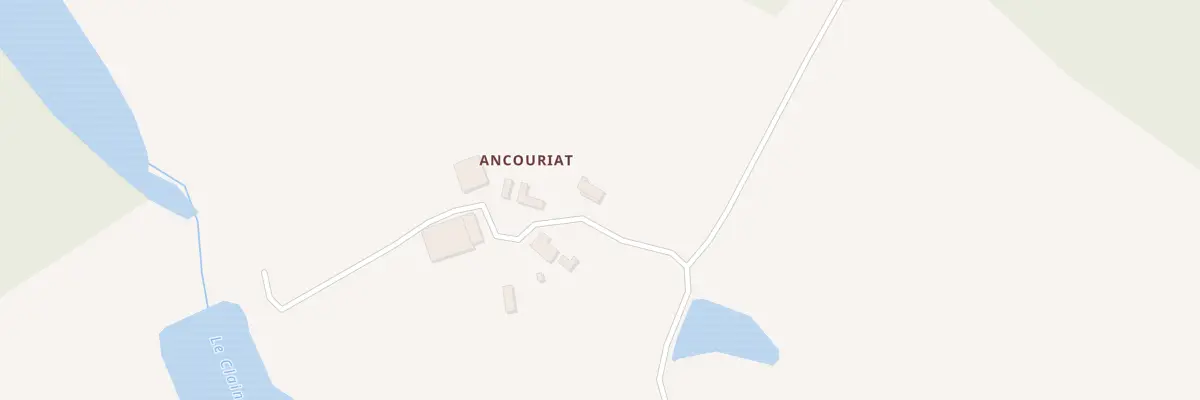 Plan du 2 Ancourriat à Hiesse