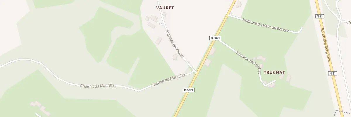 Plan du 60 Vauret à Douville
