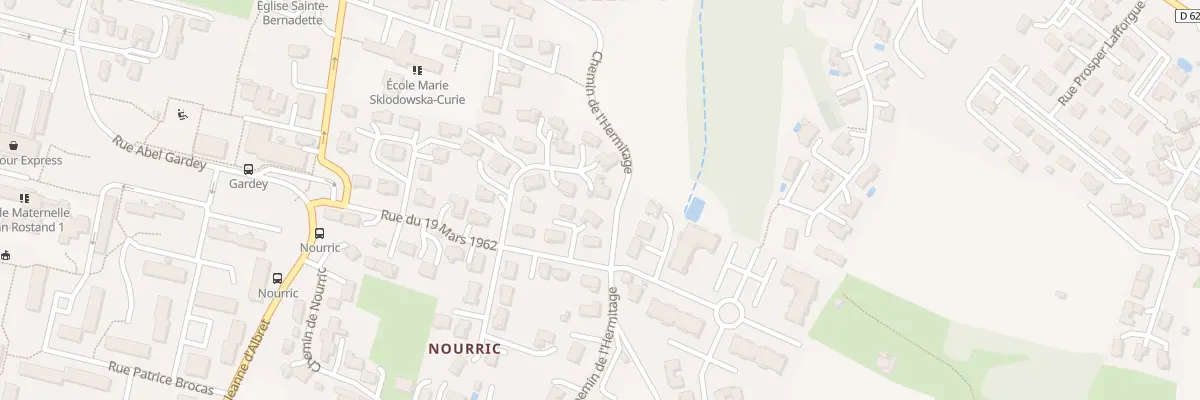 Plan du 1 Rue Salvador Allende à Auch