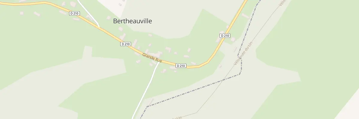 Plan du 1010 Grande Rue à Bertheauville