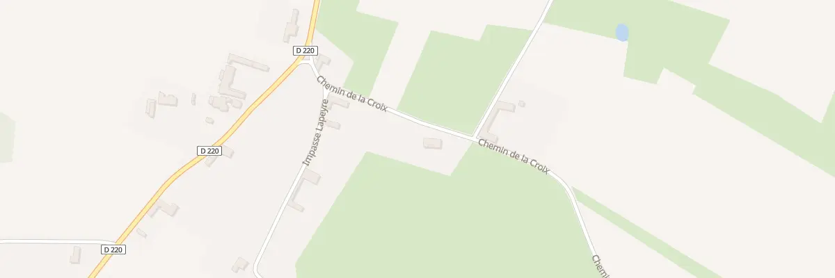 Plan du 5038 Au Village à Bézues-Bajon