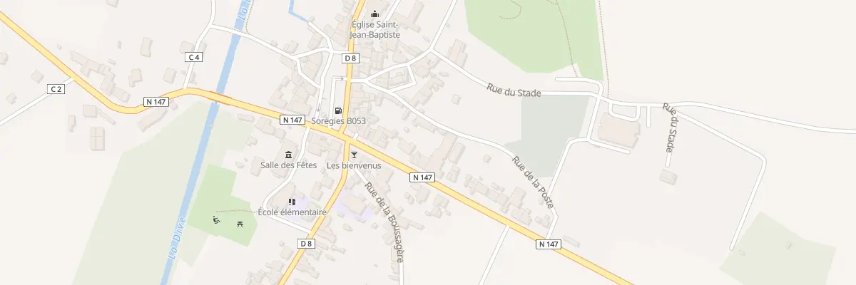 Plan du 13 Rte de Limoges à Lhommaizé