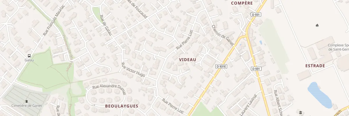 Plan du 32 Rue Pierre Loti au Passage