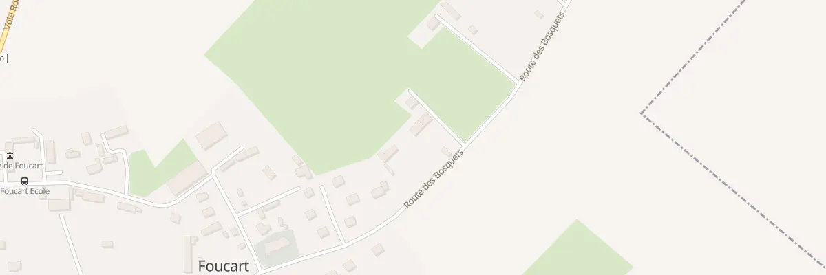 Plan du 547 Rte des Bosquets à Foucart