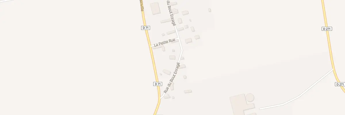 Plan du 20 Rue du Bout Enragé à Canouville