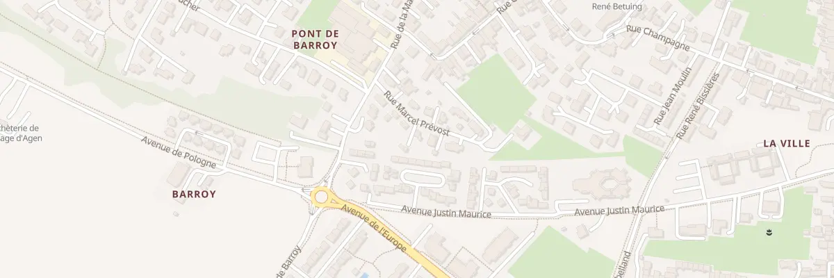 Plan du 8 Rue Marcel Prevost au Passage