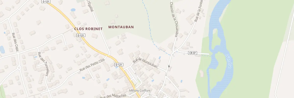 Plan du 5B Rue de Montauban à Artannes-sur-Indre