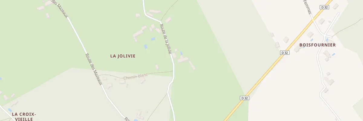 Plan du 60 La Jolivie à Lamonzie-Montastruc