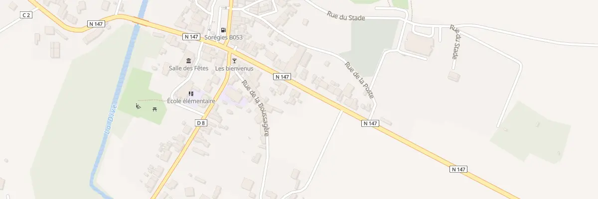 Plan du 14 Rte de Limoges à Lhommaizé