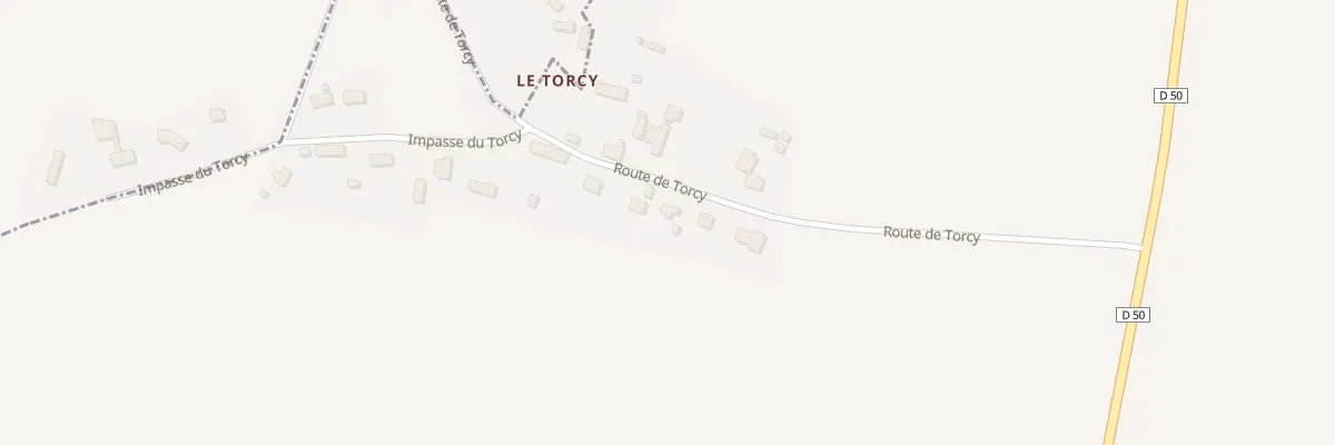 Plan du 317 Rte de Torcy à Beuzeville-la-Guérard