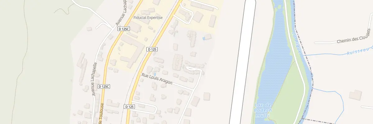 Plan du 7 Rue Louis Aragon à Bagnères-de-Luchon