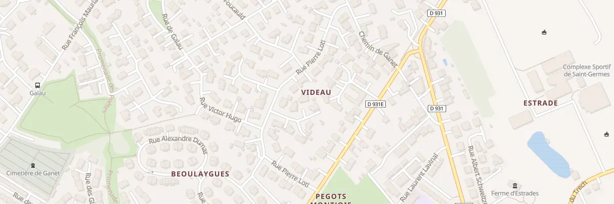 Plan du 26 Rue Pierre Loti au Passage