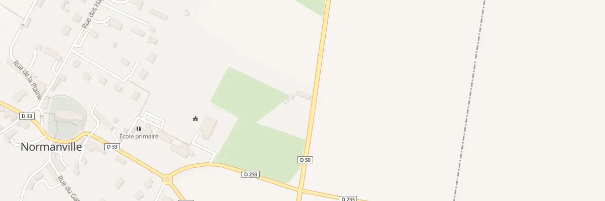 Plan du 564 Rte de Fauville à Normanville
