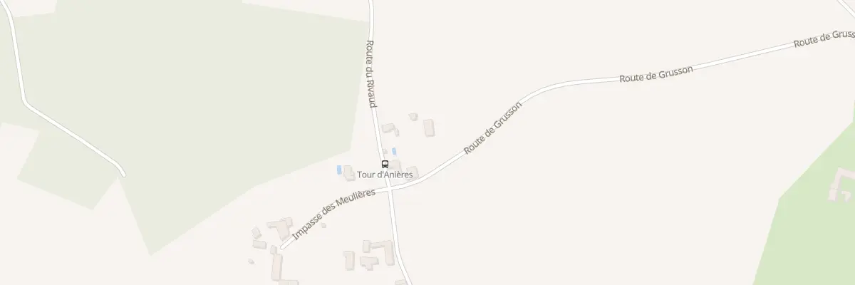Plan du 2 Rte de Grusson à Monthoiron