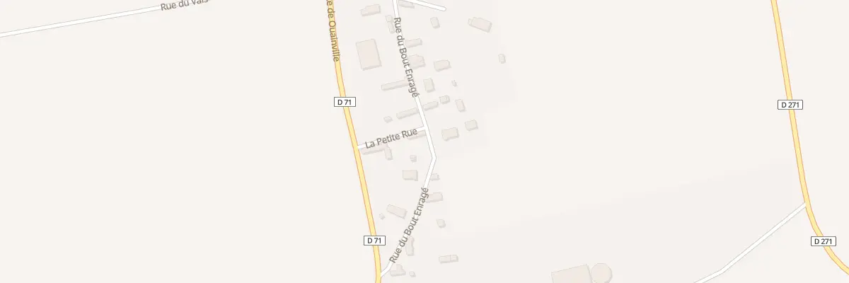 Plan du 14 Rue du Bout Enragé à Canouville