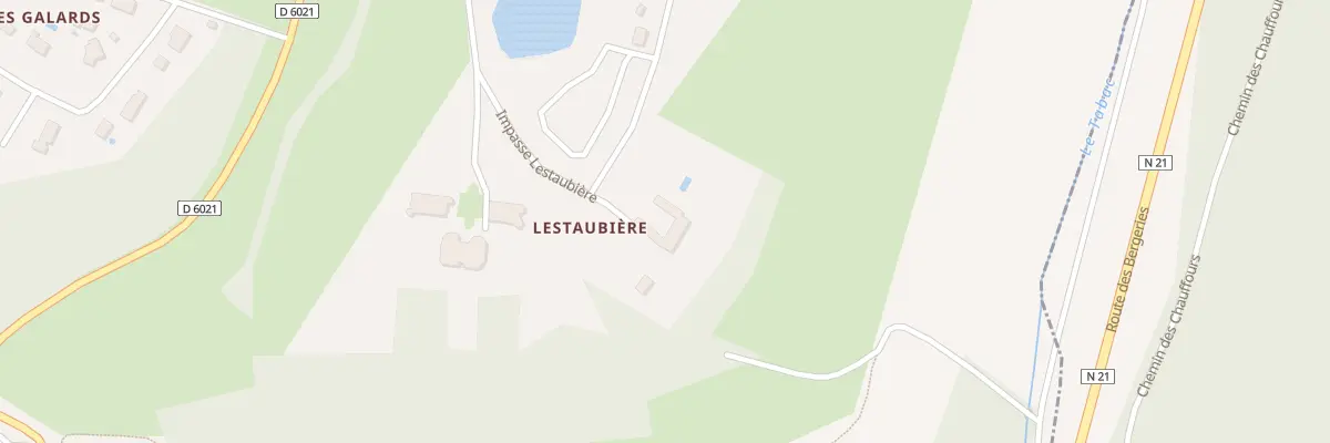 Plan du 55 Le Vieux Lestaubiere à Douville