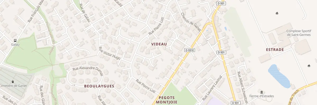 Plan du 24 Rue Pierre Loti au Passage