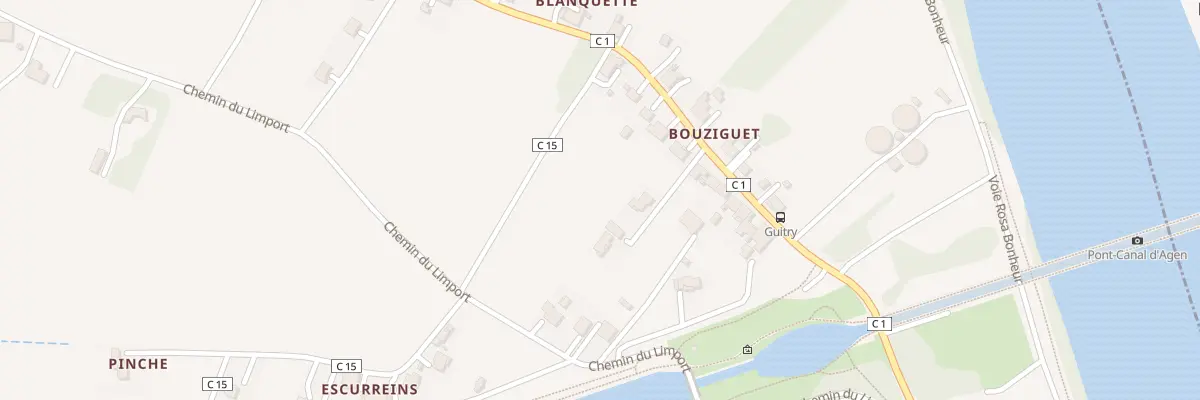 Plan du 235 Rue Sacha Guitry au Passage