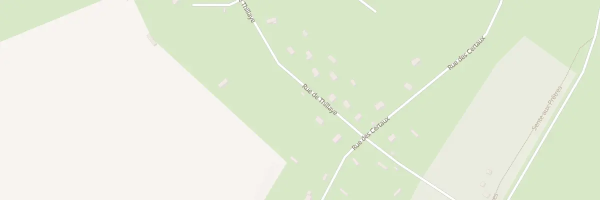 Plan du 3 Rue de la Thillaye à Condé-sur-Risle